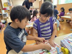 8月20日　工作教室　2年