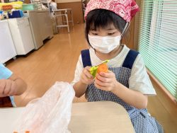 8月22日　クッキング1・6年