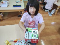 8月5日　工作教室　3年