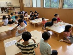 8月5日　英語教室　1年