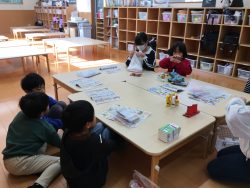 正月飾り　4年生