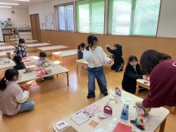 正月飾り　2年生